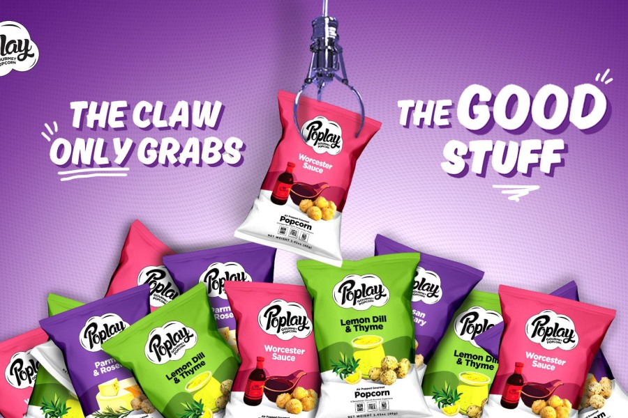 The Claw Only Grabs the Good Stuff — Why Our Savory Popcorn Always Wins